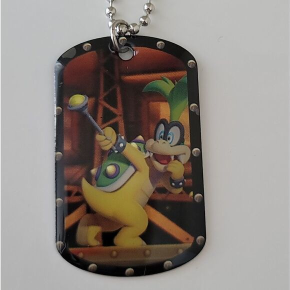 Super Mario Bros Necklaces 5 Necklaces Bowser Peach Kong Iggy Koopa #0268 - Picture 13 of 16